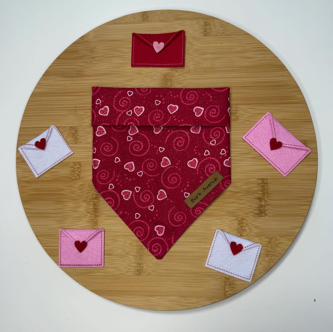 PINK GINGMAN RED HEART