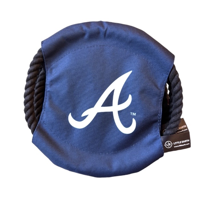 MLB Atlanta Braves Team Flying Disc Pet Toy